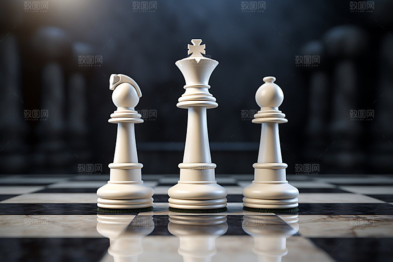 下象棋商业规划国际象棋摄影图