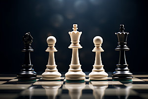 下象棋商业规划国际象棋摄影图