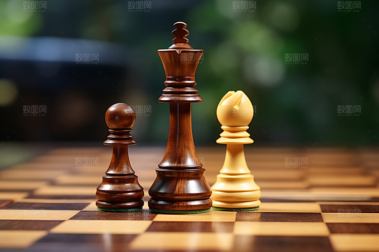 下象棋商业规划商务摄影图