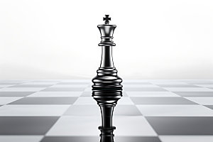 下象棋博弈高清摄影图