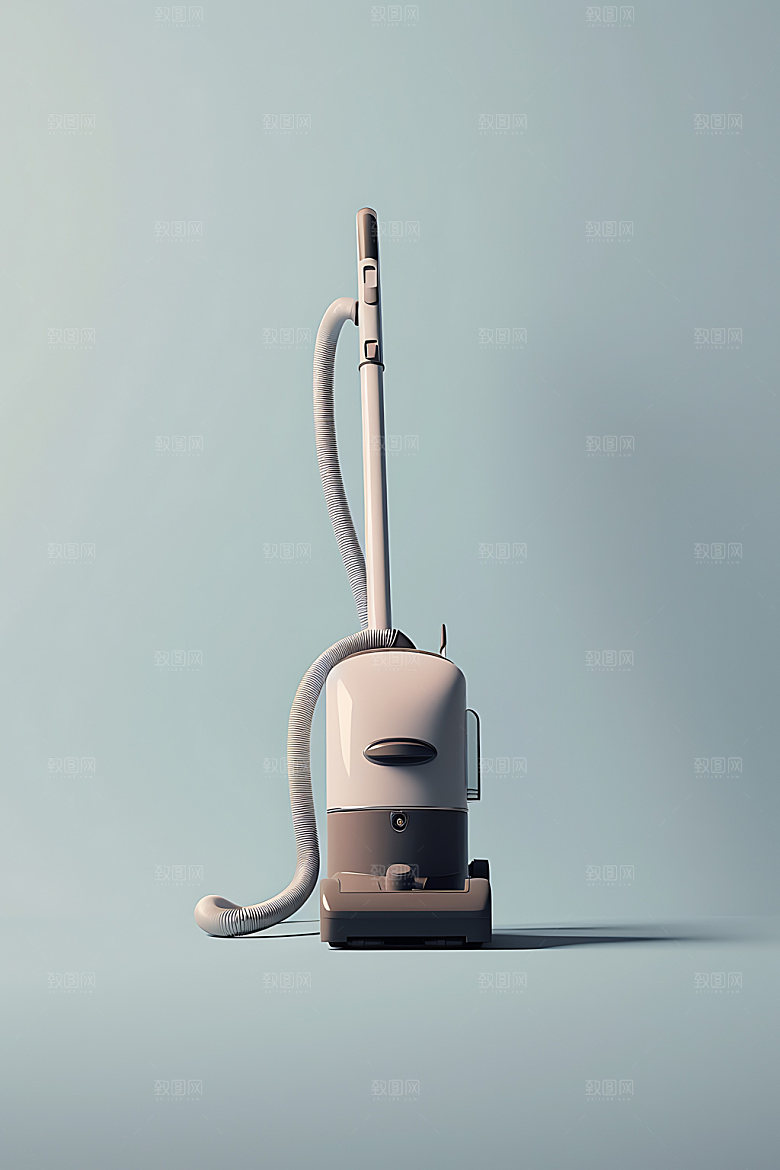 吸尘器产品电器效果图