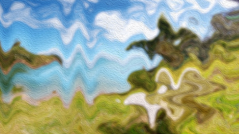 波浪质感波纹背景