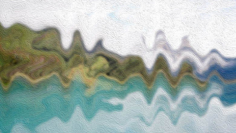 波浪波纹纹理背景