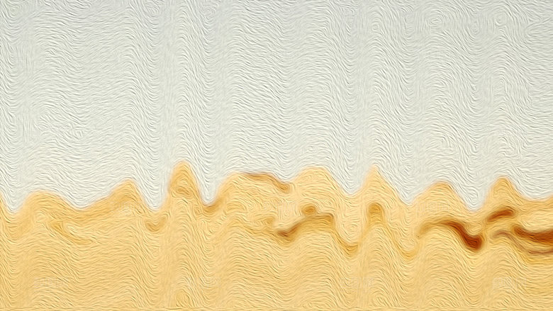 波浪波纹油画背景