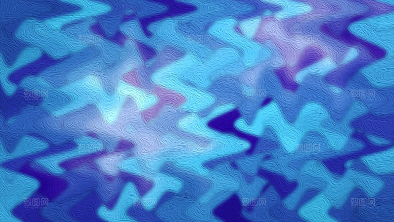 波浪质感油画背景