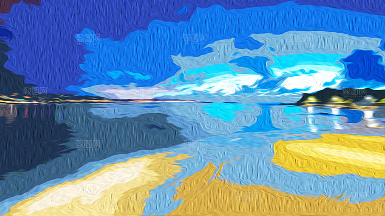 蓝色质感大气背景