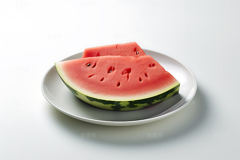 西瓜高清美食摄影图