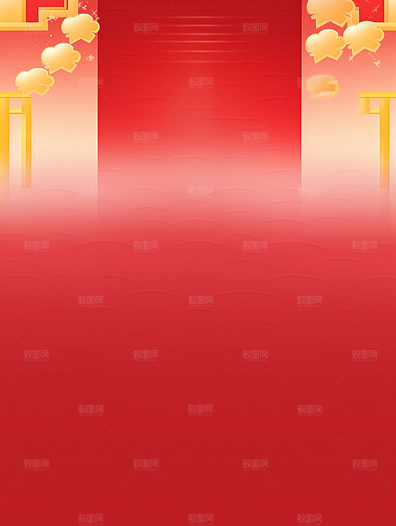 新春弹窗促销背景图