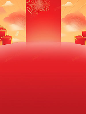 新春喜庆中国年背景图