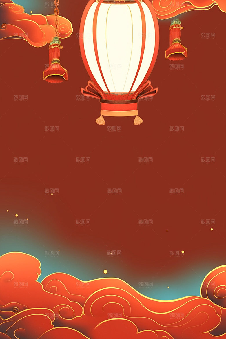 新春新年中国年背景图