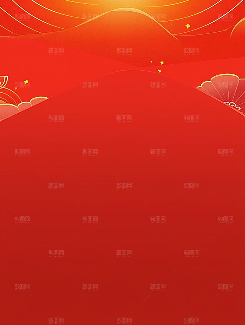 新春中国年喜庆背景图