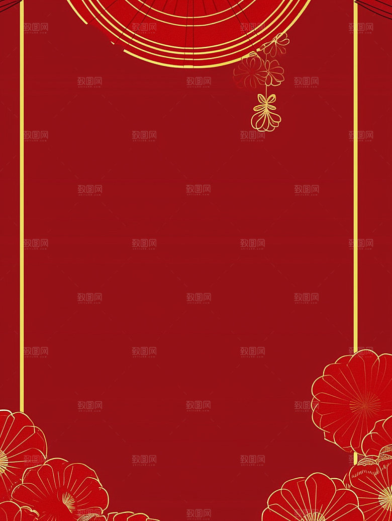 新春春节弹窗背景图