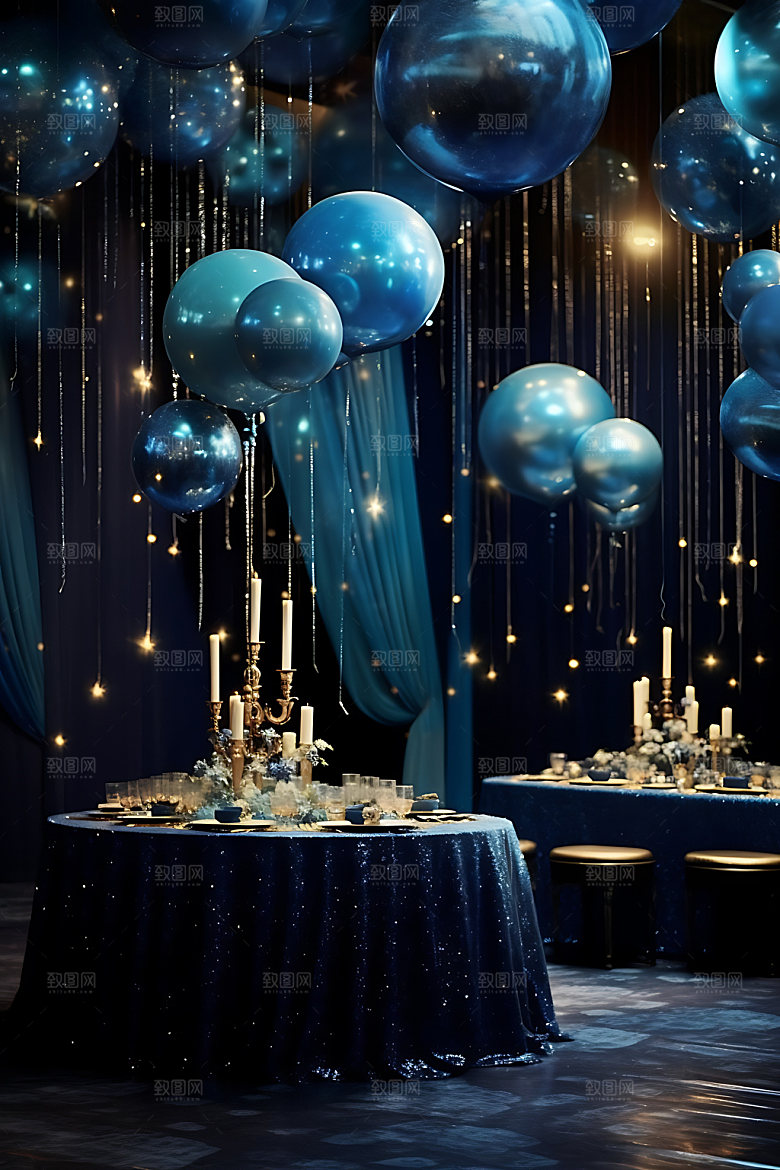 星空婚礼酒店婚礼高清效果图