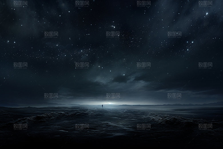 星空风景自然摄影图