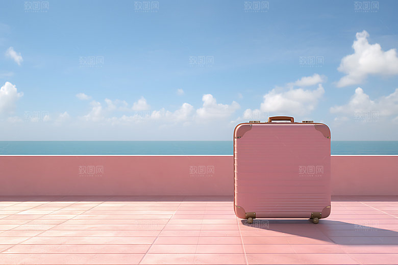 行李箱旅行箱商品效果图