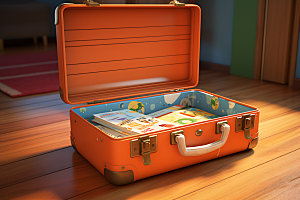 行李箱旅行箱商品效果图
