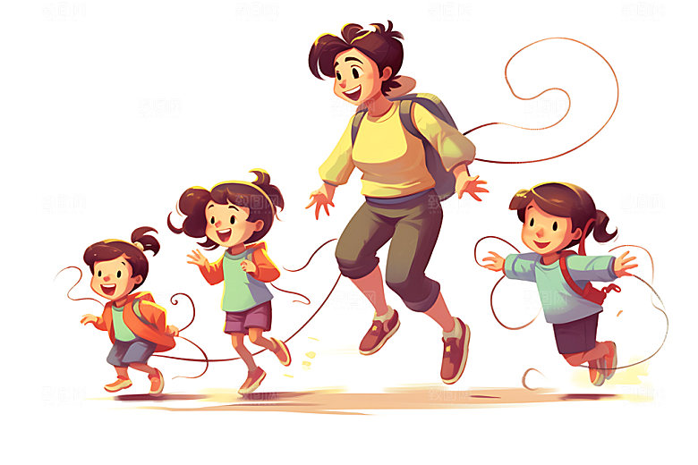 儿童兴趣班学习手绘插画