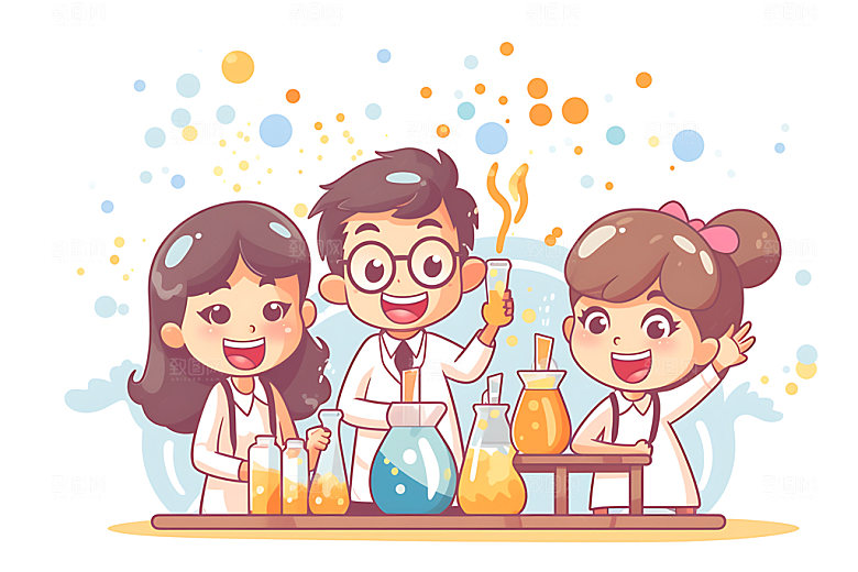 儿童兴趣班艺术培训学习插画