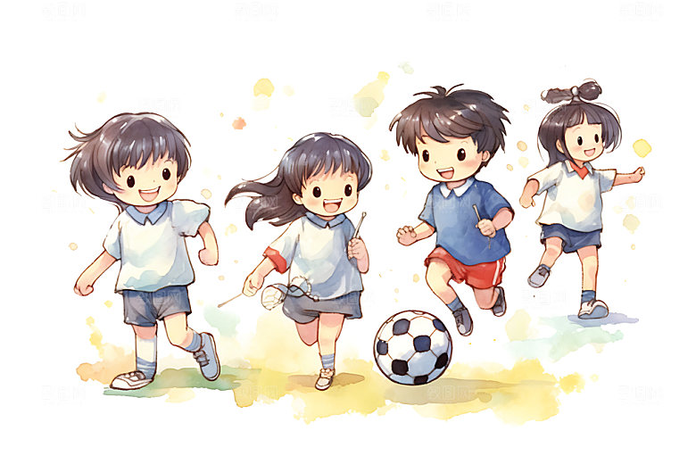 儿童兴趣班学习手绘插画