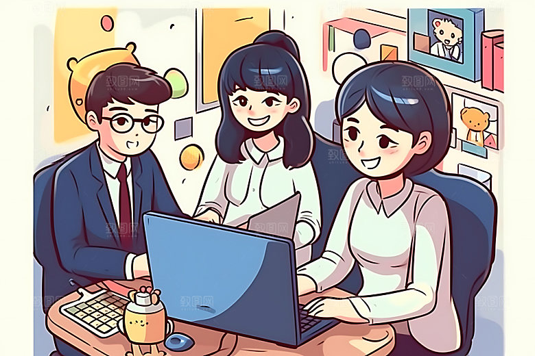 儿童兴趣班艺术培训手绘插画
