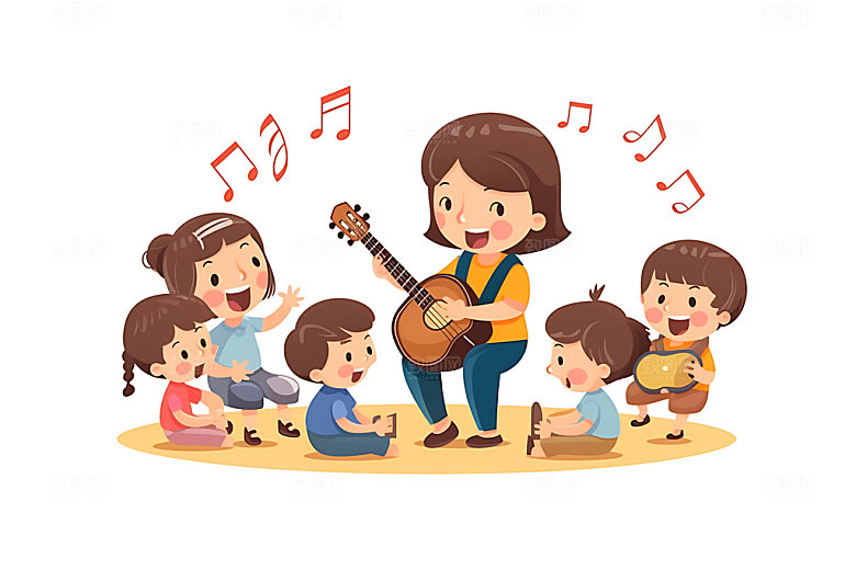 儿童兴趣班辅导班学习插画