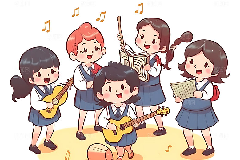 儿童兴趣班手绘课外班插画