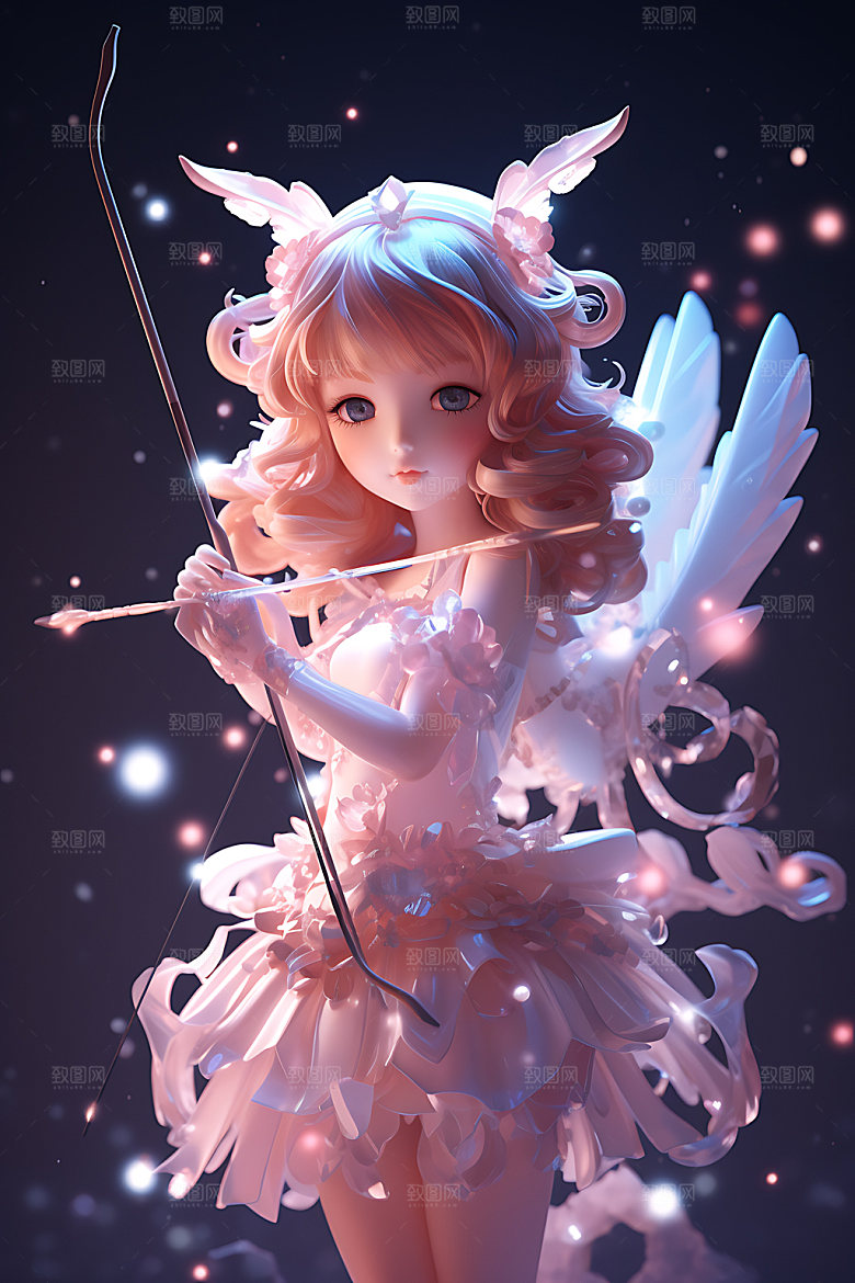 十二星座人物甜美唯美模型