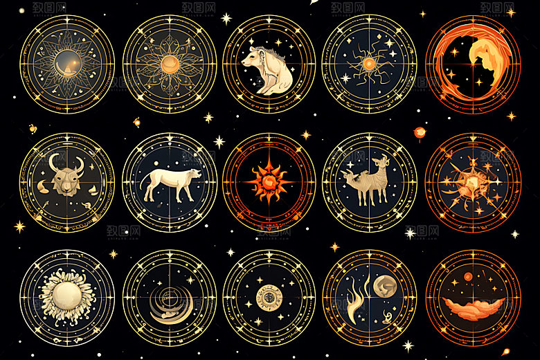 星座神秘图案图标