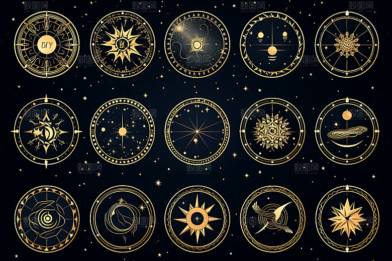 星座神秘图案图标