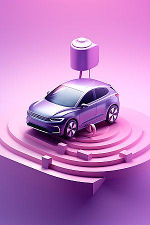 新能源汽车电车环保素材