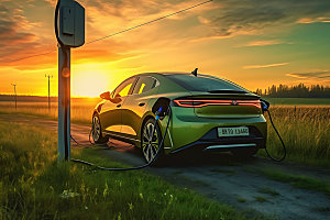 新能源汽车节能汽车高清摄影图