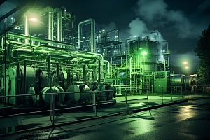 能源工厂高清工业区素材