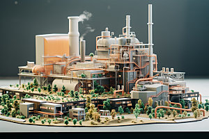 能源工厂工业区工业基地素材