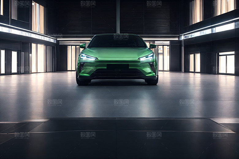 新能源汽车3D产品模型