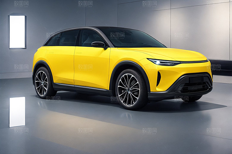 新能源汽车3D立体模型