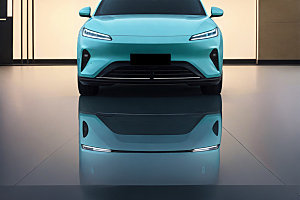 新能源汽车立体清洁能源模型