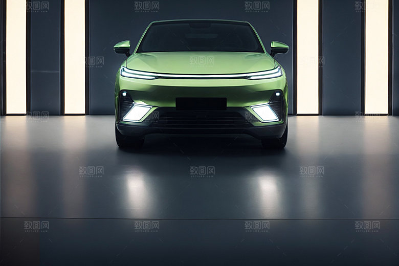 新能源汽车电车环保模型