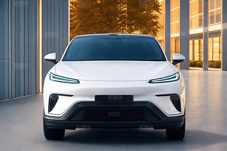 新能源汽车电车3D模型
