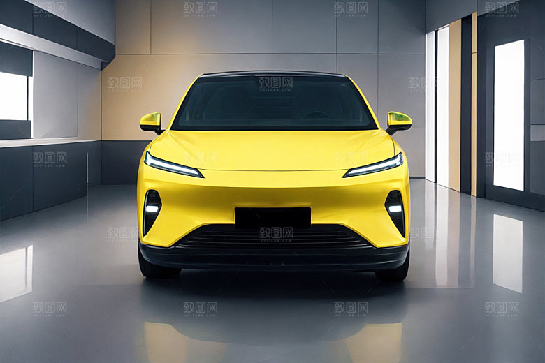 新能源汽车车辆3D模型