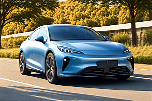 新能源汽车清洁能源电车模型