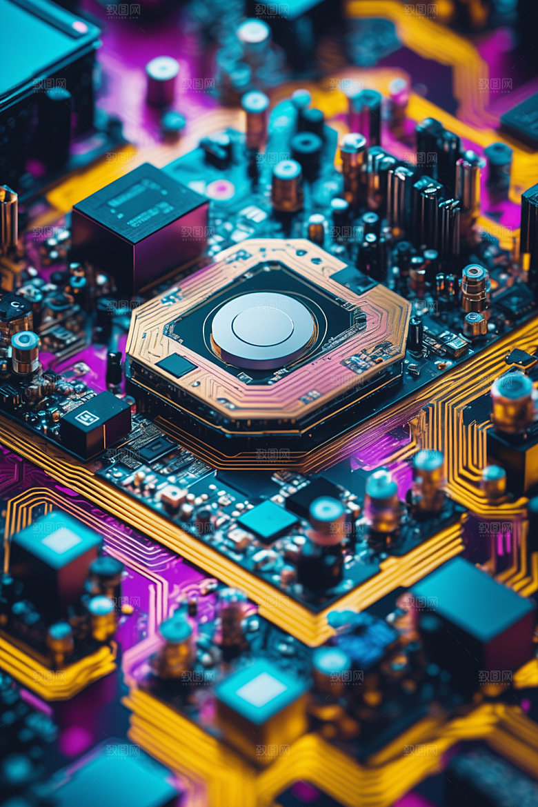 芯片3D信息技术模型