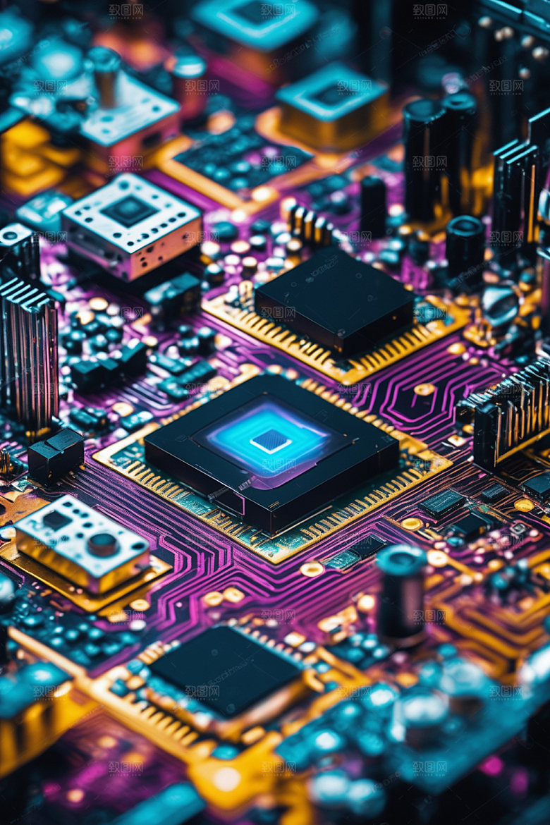 芯片立体3D模型