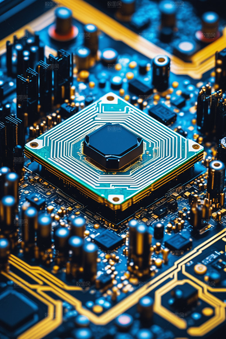 芯片立体3D模型