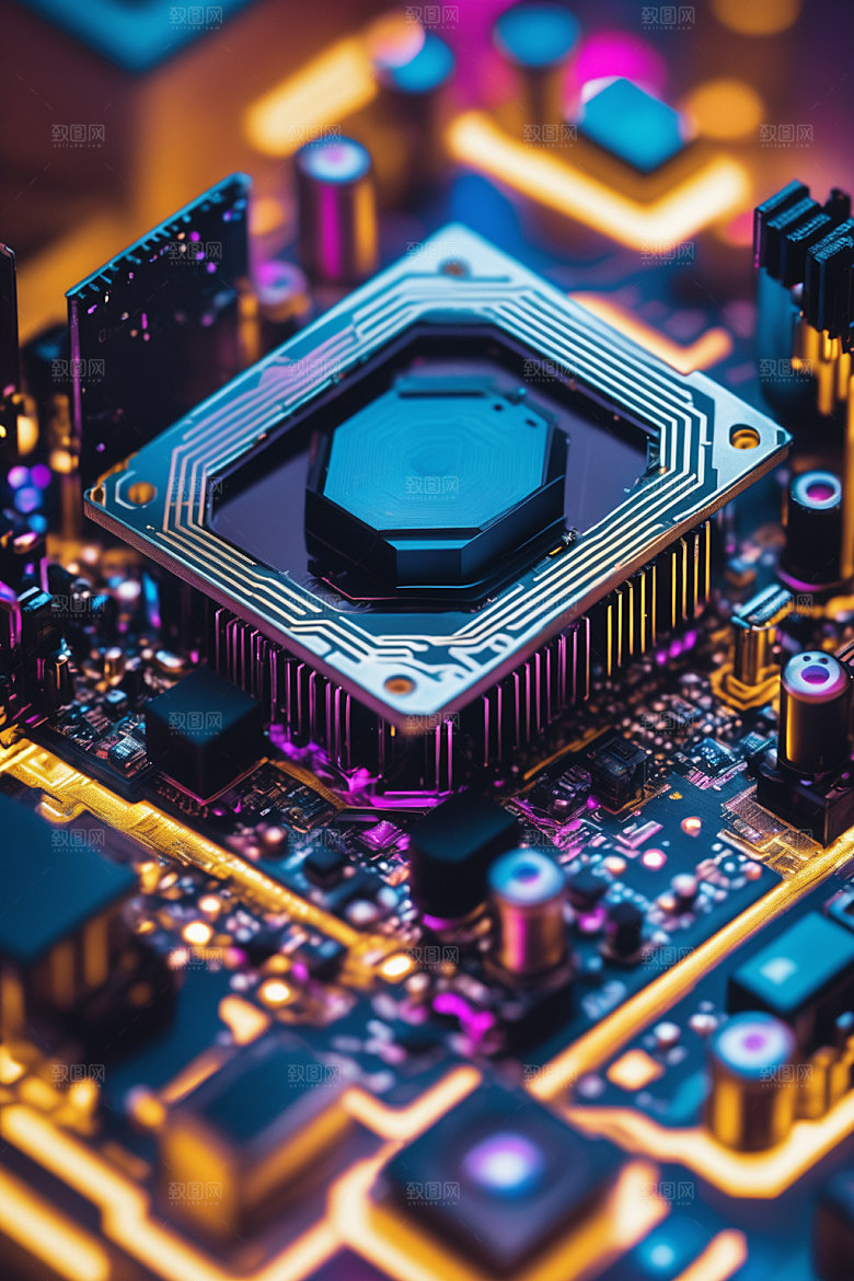 芯片信息自动化3D模型