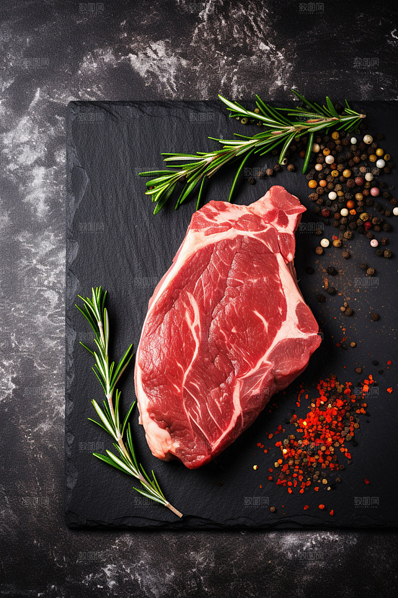 新鲜肉类商业宣传烤鸡矢量素材