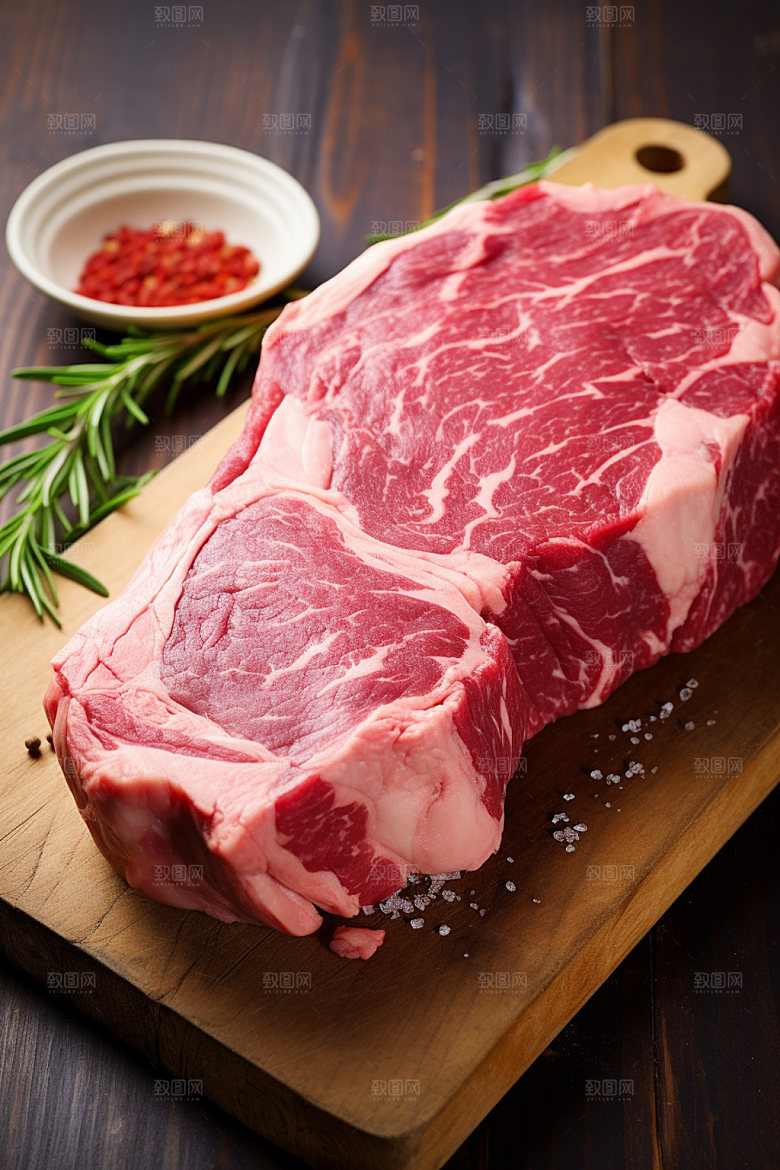 新鲜肉类烤鸡商业宣传矢量素材