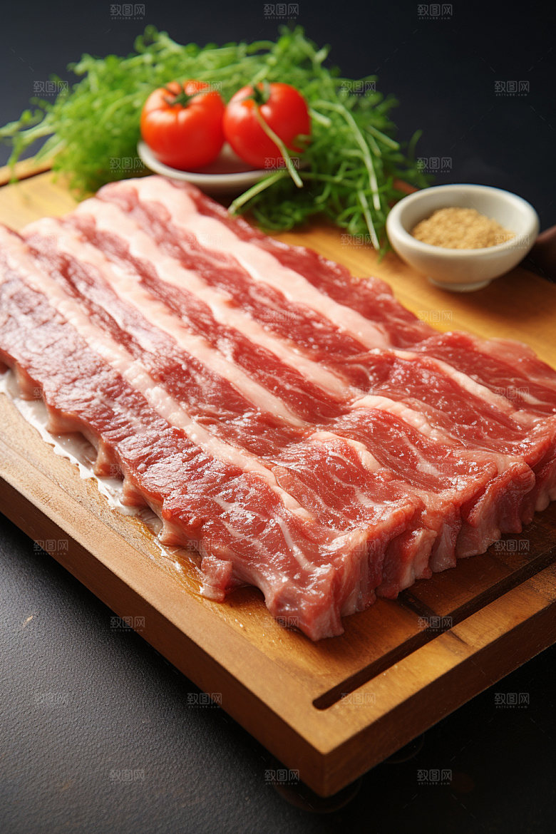新鲜肉类商业宣传食品生鲜矢量素材