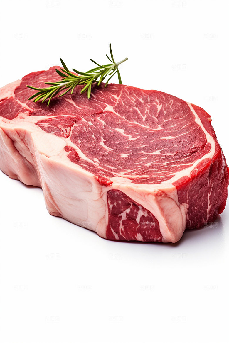 新鲜肉类牛排食品生鲜矢量素材