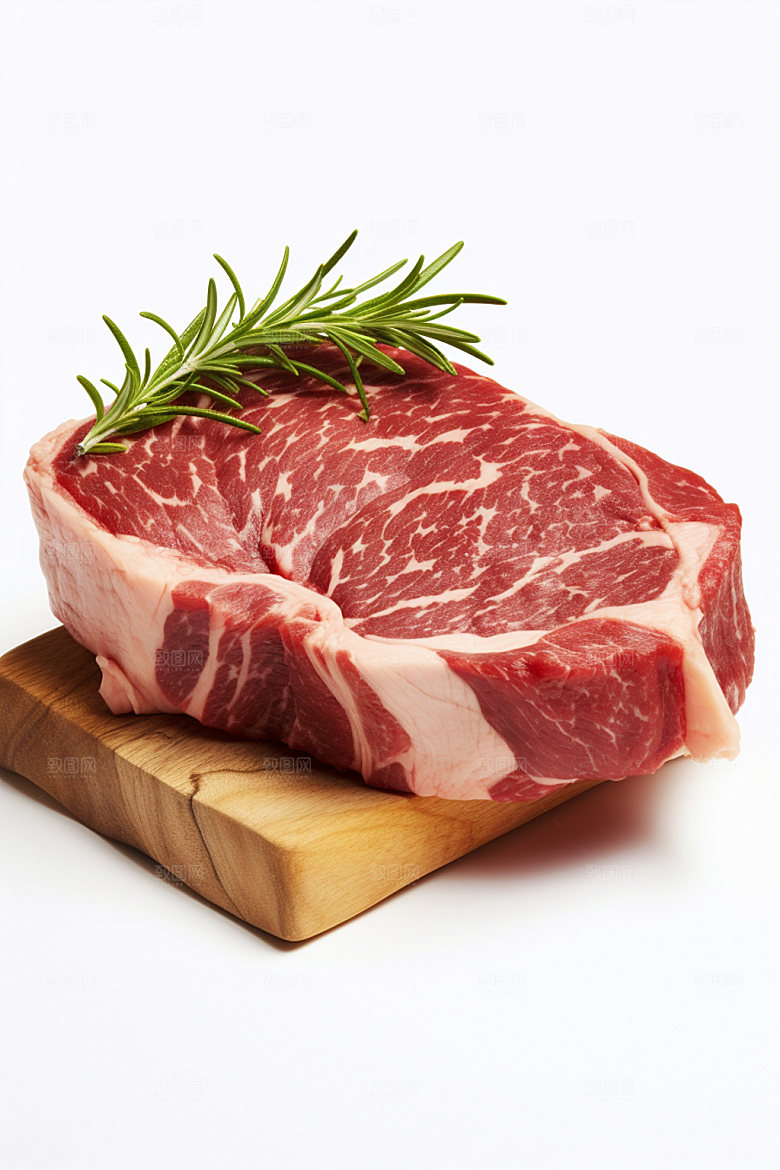 新鲜肉类食品生鲜商业宣传矢量素材