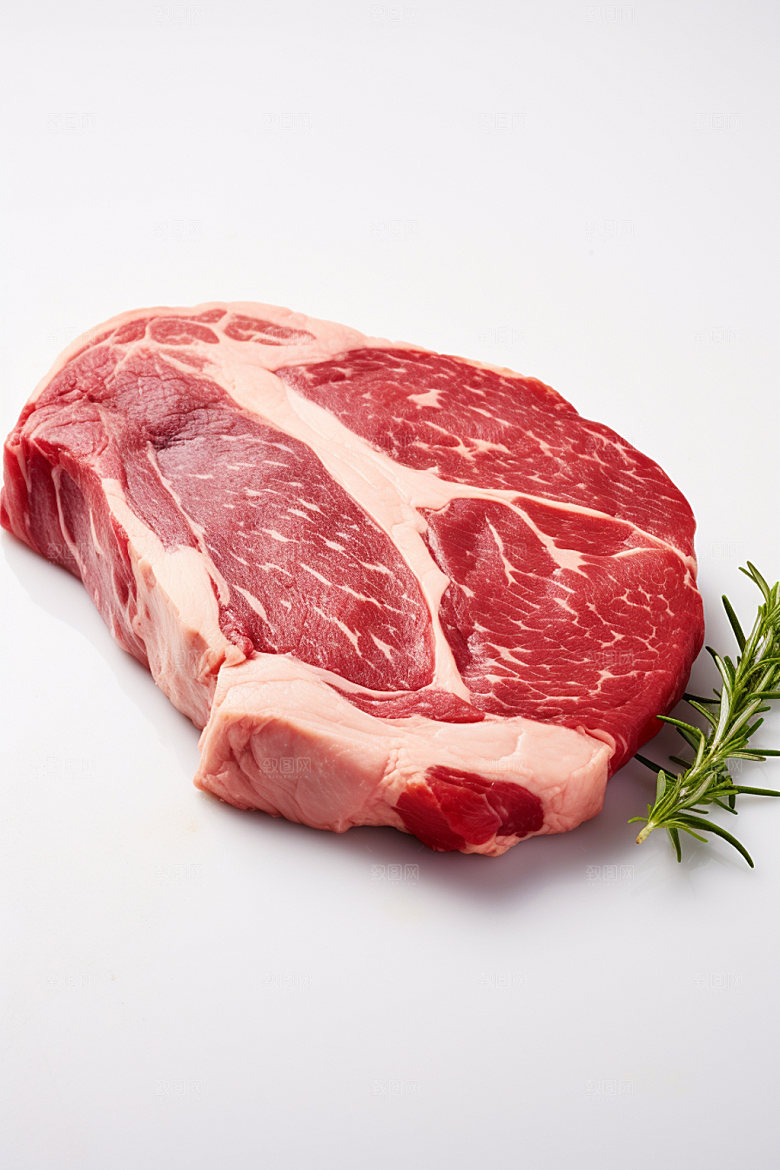 新鲜肉类食品生鲜广告投放矢量素材
